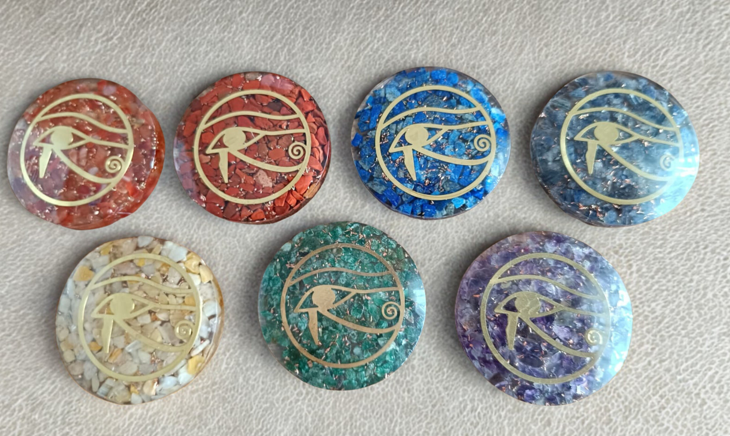 ✨ Orgonite – Œil d’Horus