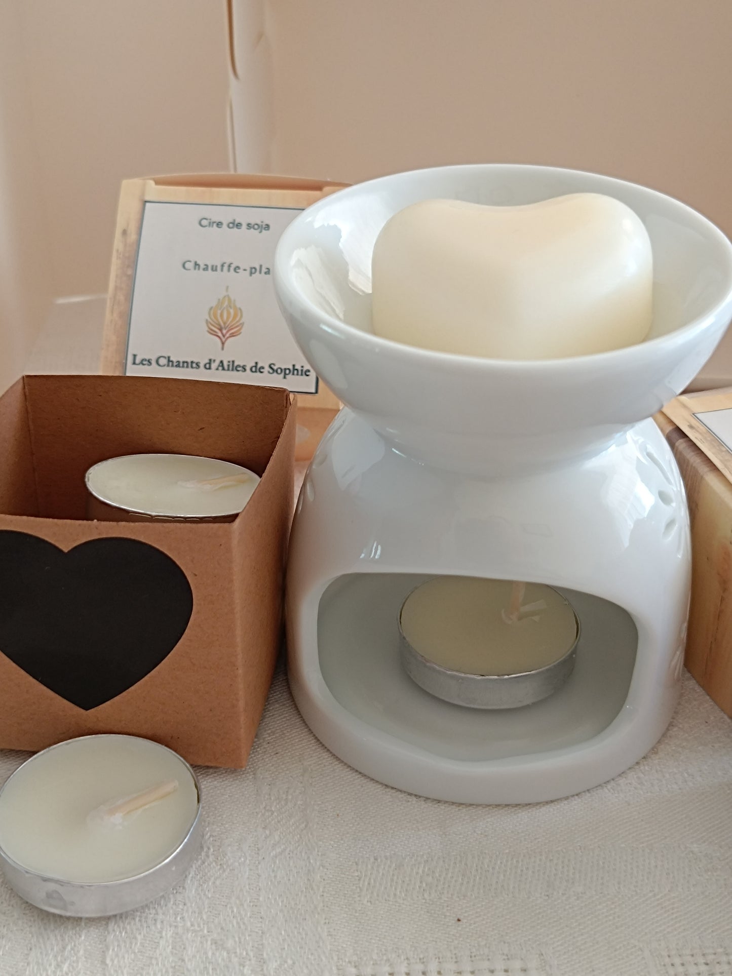 Coffret Étoile – Fondants parfumés & brûleur céleste ✨