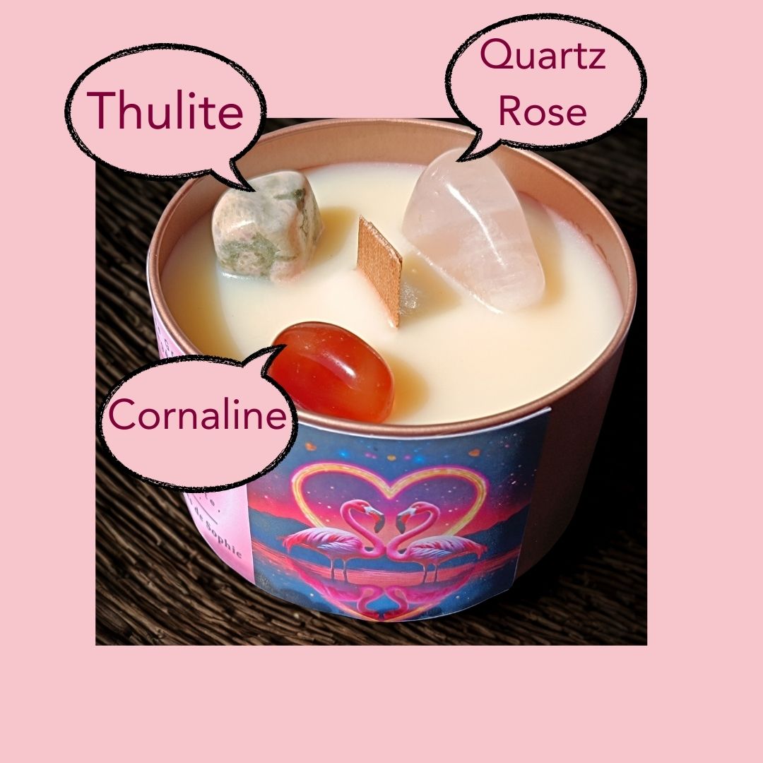 Bougie vibratoire - Amour Sacré 💖