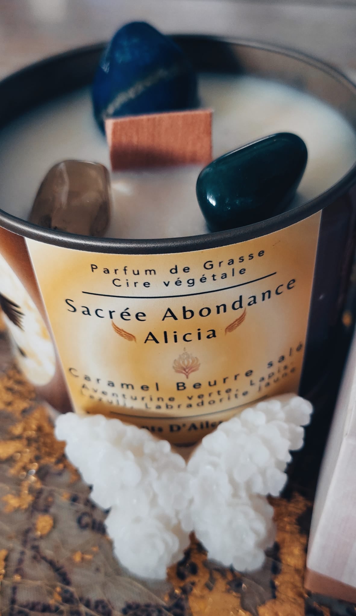 Bougie Vibratoire Personnalisée 🌟 - Guidance & Rituel en option