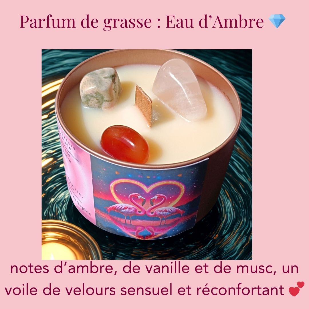 Bougie vibratoire - Amour Sacré 💖