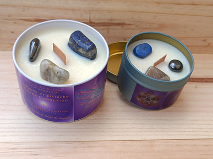 Bougie Vibratoire – Sacrée Connexion 🔮✨